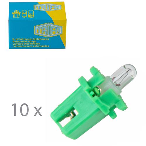 Лампа автомобильная с клиновидним цоколем Trifa 12V 2W B 8,7d (02732)