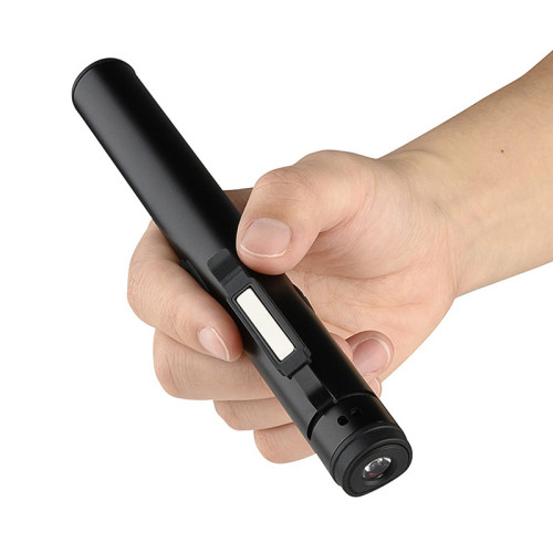 Ліхтарик світлодіодний алюмінієвий (COB+LED) з УФ, лазером і магнітом Pen Light PROTESTER PRO-FL0305S