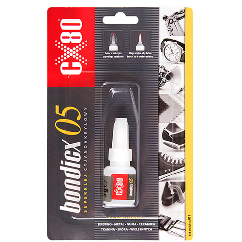 Клей цианокриловий (суперклей) CX-80 / bondicx 05 5g (CX-80 bondicx 05)