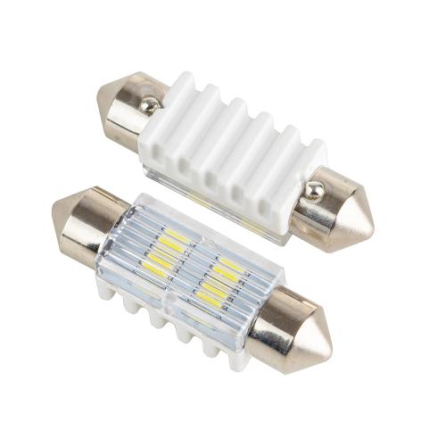 Лампа PULSO/софитные/LED SV8.5/T11x36mm/4 SMD-5730/9-18v/90Lm (LP-64036)