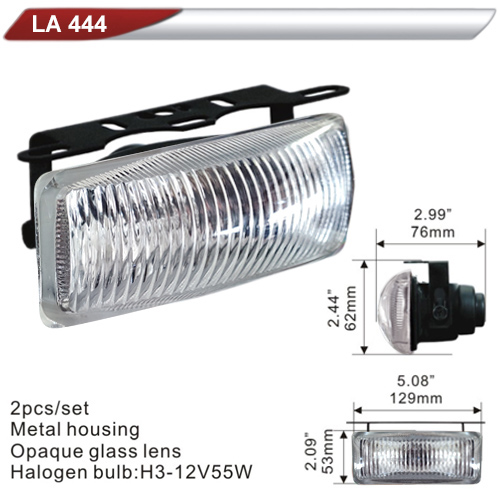 Фара дополнительная  DLAA  444-W/H3-12V-55W/129*53mm (LA 444-W)