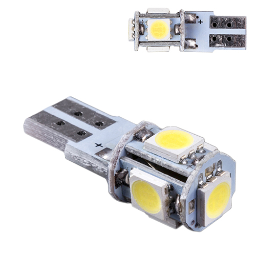 Лампа PULSO/габаритная/LED T10/W2.1x9.5d/W5W/5SMD-5050/12v/0.5w/60lm White (LP-136166)