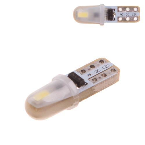 Лампа диодная T-5 2SMD 3014/12V W 54243 (T-5 2SMD 3014W)