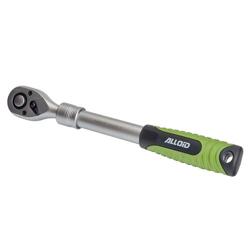 Трещотка телескопическая 1/2" 305-443 мм. 72 зубца. Alloid TW-0899