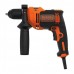 Дрель сетевая ударная 710 Вт; BLACK+DECKER BEH710K