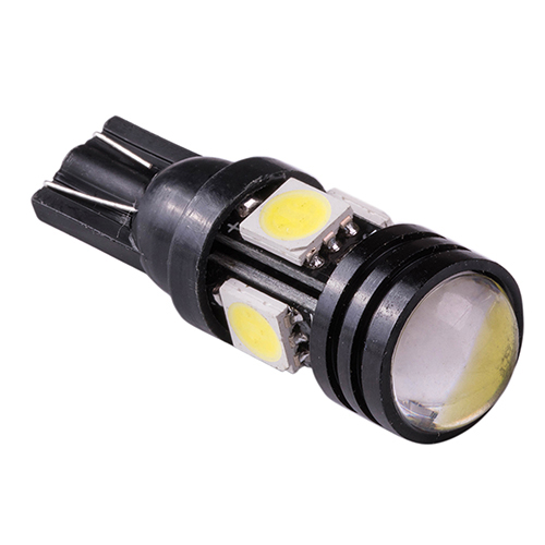 Лампа PULSO/габаритная/LED T10/W2.1x9.5d/W5W/4SMD-5050/12v/1.5w/72lm White with lens (LP-157266)