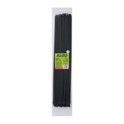 Хомут пластиковый Alloid 4,6×500 мм, черный, 100 шт. PC-46500 B