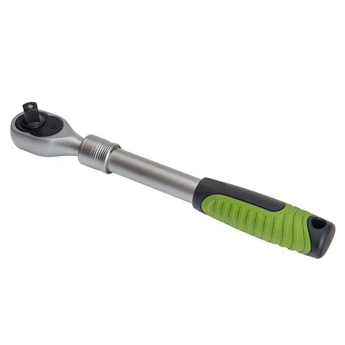 Трещотка телескопическая 1/2" 305-443 мм. 72 зубца. Alloid TW-0899