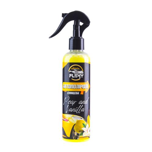 Полироль для пластика и винила глянцевая FLEXY Pear and Vanilla 250 мл , триггер (2251)