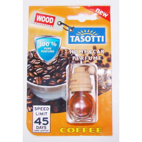 Ароматизатор пробковий на дзеркало Tasotti/серія "Wood" Coffeе 7мл (110374)