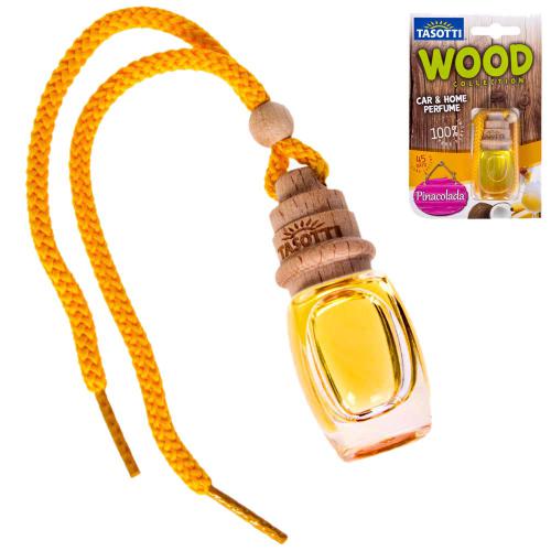 Ароматизатор пробковий на дзеркало Tasotti/серія "Wood" Pinacolada 7мл (110510)