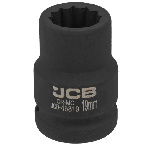 Головка торцевая ударная 3/4" 19 мм (12-гранная) JCB Tools JCB-46819