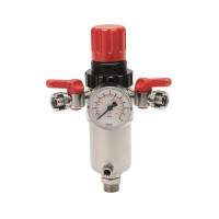 Редуктор давления для компрессора с фильтром 1/2", 0-12 бар ShiningBerg (161/2)