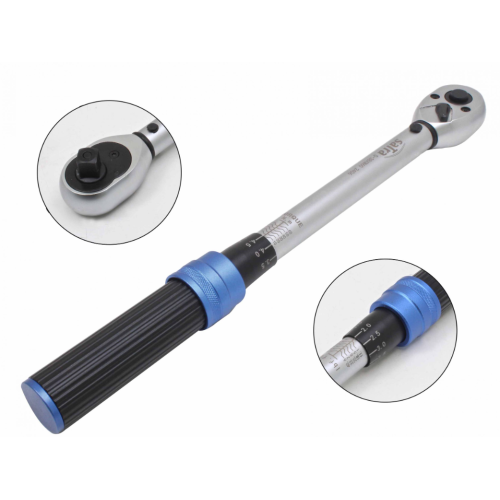 Ключ динамометрический 3/8" 10-60 Нм SATRA S-38XM60