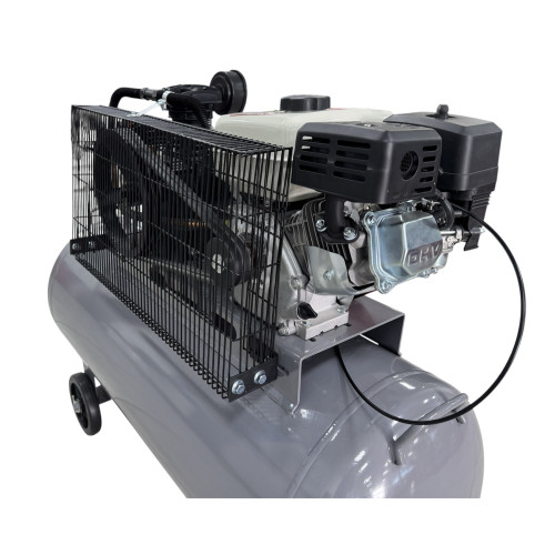 Ремінний компресор бензиновий ShiningBerg, ресивер 200 л, 5 кВт, 360 л/хв