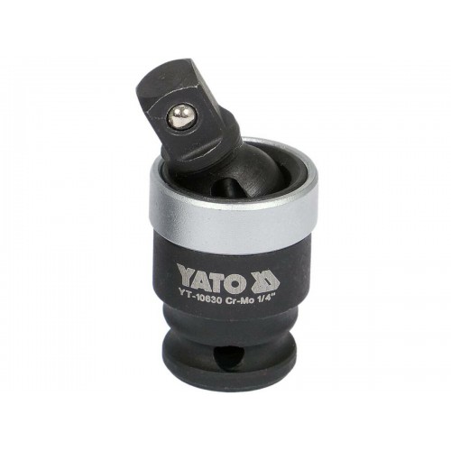 Подовжувач карданний ударний YATO: квадрат 1/4", L= 34,5 мм