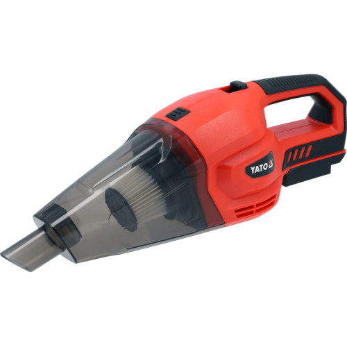 Пылесос аккумуляторный YATO 18 В Li-Ion, 150 Вт, HEPA, 2 удлинителя, без АКБ YT-85683