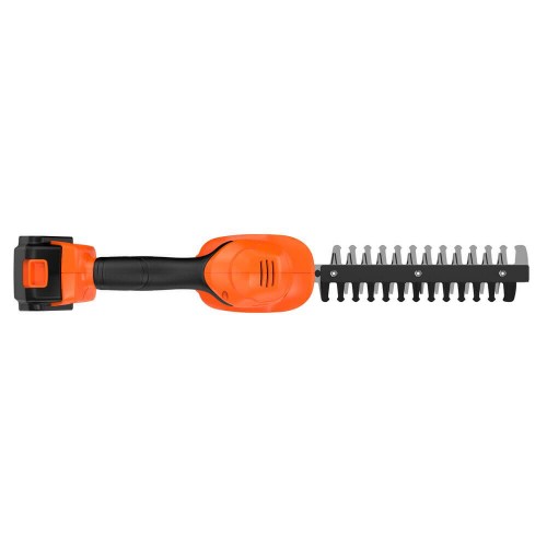 Кусторез-ножницы аккумуляторные 20 см; диаметр веток 18 мм; BLACK+DECKER BCSS18D1
