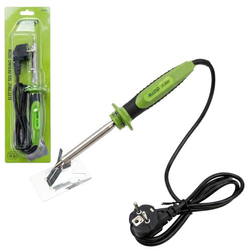 Паяльник электрический с держателем, 40 Вт Alloid ES-3040