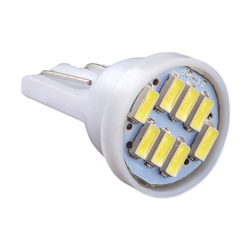 Лампа PULSO/габаритная/LED T10/W2.1x9.5d/W5W/8SMD-3014/12v/1.5w/48lm White (LP-124861)