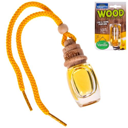 Ароматизатор пробковий на дзеркало Tasotti/серія "Wood" Vanilla 7мл (110367)