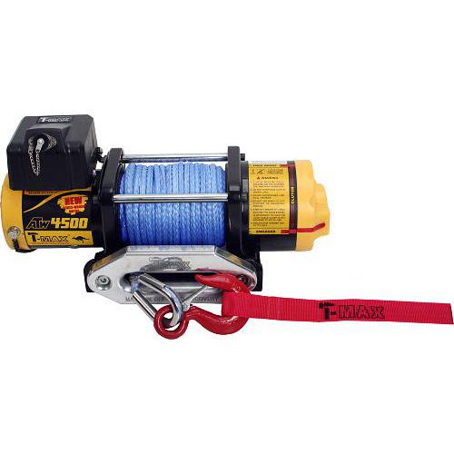 Лебедка  ATWPRO-4500 12 В/2,04т 6.3mm*15m/синт.трос (7241110)