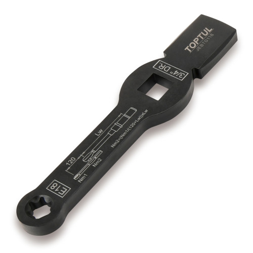 Ключ ударный 3/4" Torx  E18 для тормозного суппорта MAN TGL, TGM  TOPTUL JEBT0118