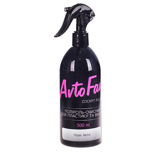 Полироль для пластика и винила AVTOFAN Новое Авто 500ml. (2883)