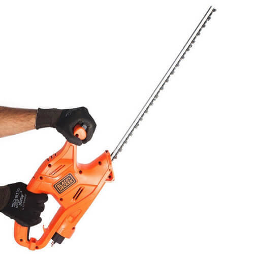 Кусторез электрический 45 см; диаметр веток 16 мм; BLACK+DECKER BEHT201
