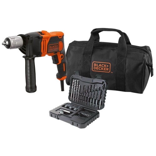 Дрель сетевая ударная 850 Вт; BLACK+DECKER BEH850