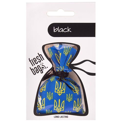 Освіжувач повітря FRESH BAG Ukraine 1 Black (RSFBU1)