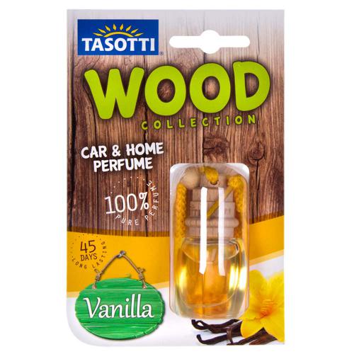 Ароматизатор пробковий на дзеркало Tasotti/серія "Wood" Vanilla 7мл (110367)
