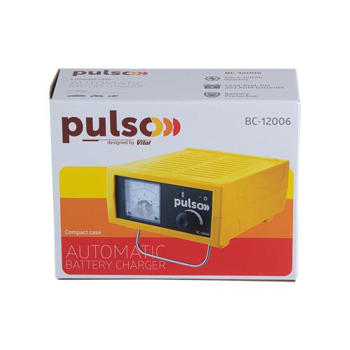Зарядное устр-во PULSO BC-12006 12V/0.4-6A/5-120AHR/Импульсное (BC-12006)