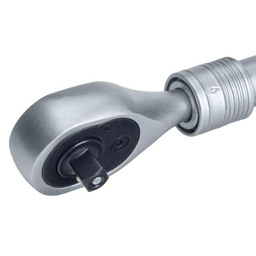 Alloid. Трещотка телескоп 1/4" 165-211 мм. 72 зубца.