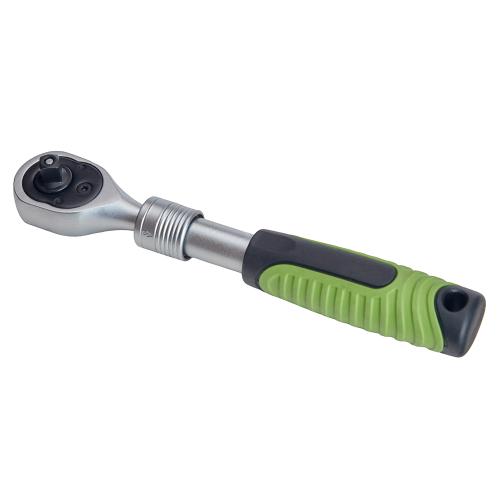 Alloid. Трещотка телескоп 1/4" 165-211 мм. 72 зубца.