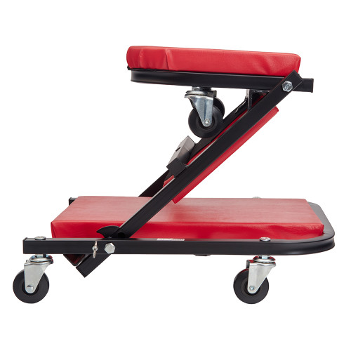 Лежак автослесаря 2в1 + стул Alloid AL-3620