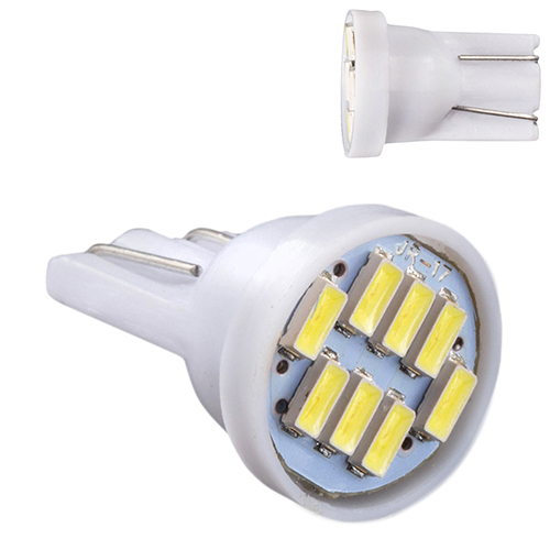 Лампа PULSO/габаритная/LED T10/W2.1x9.5d/W5W/8SMD-3014/12v/1.5w/48lm White (LP-124861)