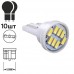 Лампа PULSO/габаритная/LED T10/W2.1x9.5d/W5W/8SMD-3014/12v/1.5w/48lm White (LP-124861)