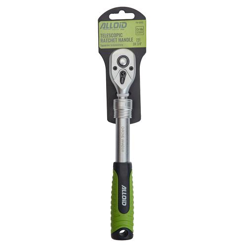 Трещотка телескопическая 3/8" 230-330 мм. 72 зубца. Alloid TW-0870