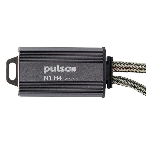 Лампы PULSO N1-H4-H/L/LED-chips OEM PHILIPS Flip chip/9-16V/2*70W/8500Lm/6500K (N1-H4)