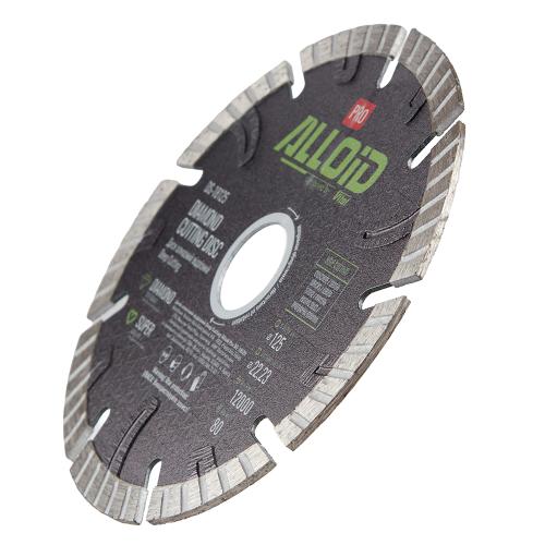 Диск алмазний відрізний Alloid Pro Deep Cutting 125мм