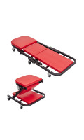 Лежак автослесаря 2в1 + стул Alloid AL-3620