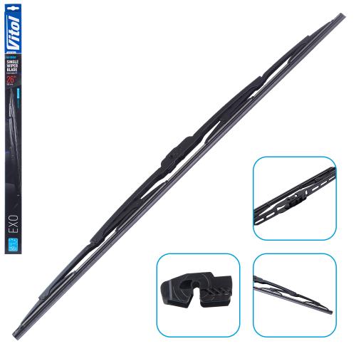 Щетка стеклоочистителя каркасная VITOL EXO 26" (650 мм) (VK-26650)