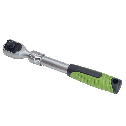 Трещотка телескопическая 3/8" 230-330 мм. 72 зубца. Alloid TW-0870