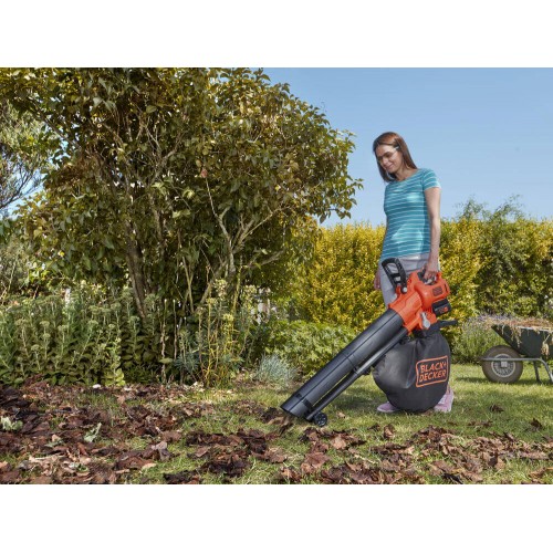 Садовый пылесос аккумуляторный бесщеточный BLACK+DECKER BCBLV3625L1
