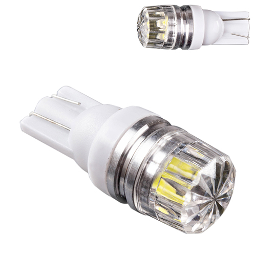 Лампа PULSO/габаритная/LED T10/W2.1x9.5d/W5W/2SMD-5630/12v/0.5w/60lm White (LP-146046)