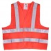 Жилет безопасности светоотражающий (orange) 166 Or XXL (ЖБ006)