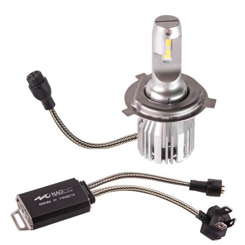 Лампы NAOEVO S4/LED/H4/Flip Chip/9-16V/2*30W/3600Lm/3000K/4300K/ 6500K (S4-H4)