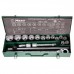 HANS. Набор торц головок 3/4"DR 19-50мм,12гран.,17 предм.(6617-2M 12PT) (6617-2M 12PT)
