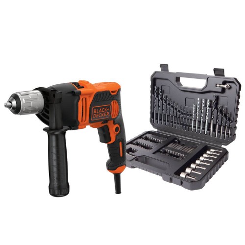 Дрель сетевая ударная 850 Вт; BLACK+DECKER BEH850